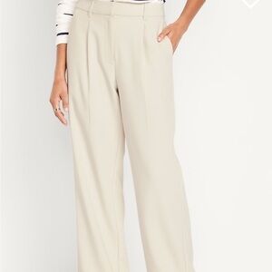 NWT Extra High-Waisted Taylor Trouser Wide-Leg Pants